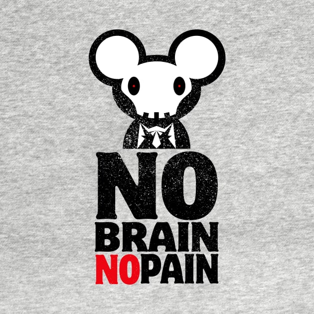 No Brain No Pain - Halloween custom by Fusion Designs